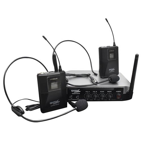 MICROFONO INAL. PROFESIONAL DIADEMA (2) UHF
