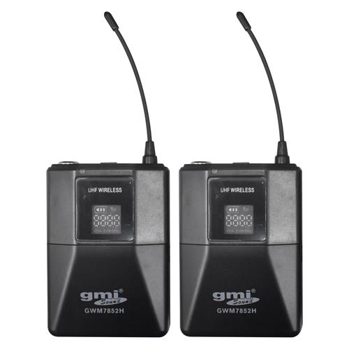 MICROFONO INAL. PROFESIONAL DIADEMA (2) UHF