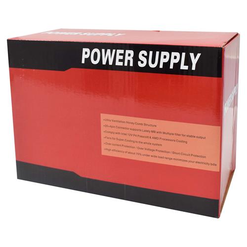 FUENTE DE PODER P/PC ATX 500W