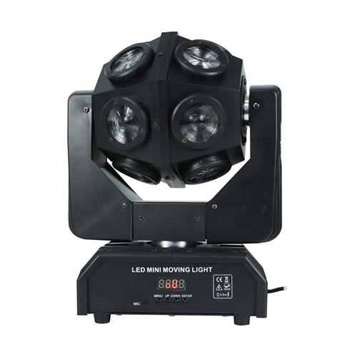 LUZ LED ROBOTICA GIRO INFINITO 12X10W RGBW