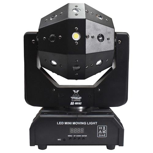 LUZ LED ROBOTICA GIRO INFINITO 16X3W + LASER + STROBE