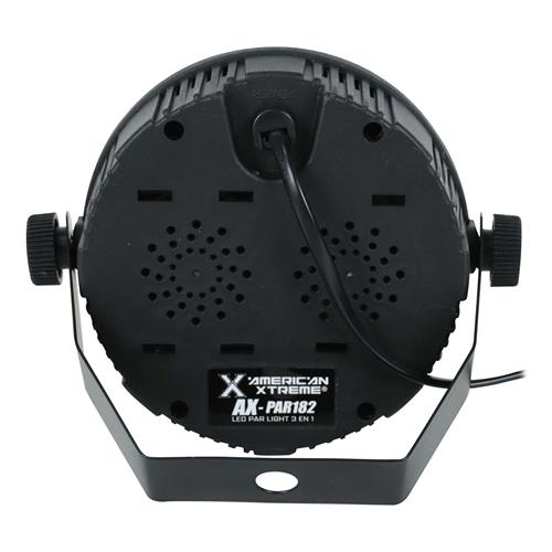 LUZ LED PAR 18x1.5W/3 EN 1 RGB