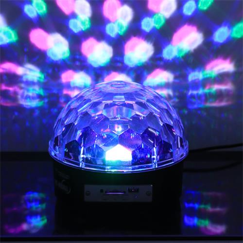 LUZ LED MAGIC BALL C/USB/SD/CR