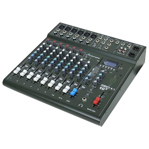 CONSOLA PASIVA 10 CH CON USB/BT/FX