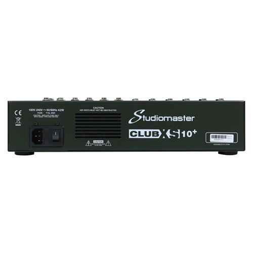 CONSOLA PASIVA 10 CH CON USB/BT/FX