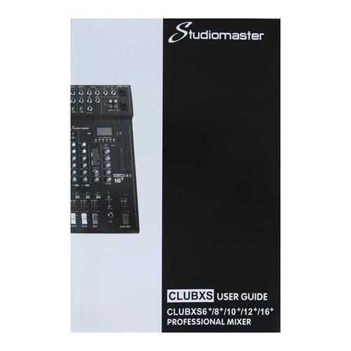 CONSOLA PASIVA 16 CH CON USB/BT/FX