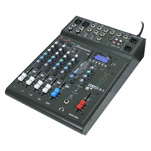CONSOLA PASIVA 6 CH CON USB/BT/FX