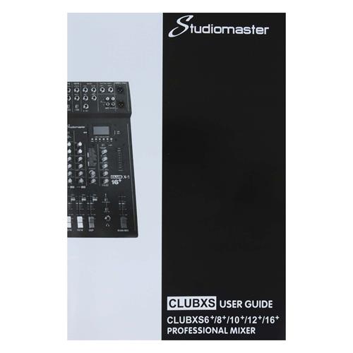 CONSOLA PASIVA 6 CH CON USB/BT/FX