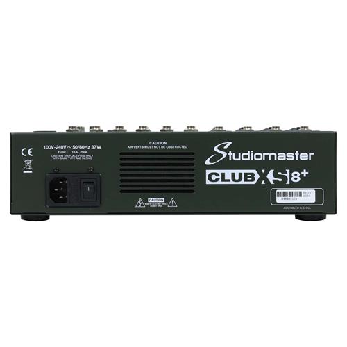CONSOLA PASIVA 8 CH CON USB/BT/FX