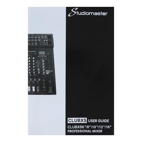 CONSOLA PASIVA 8 CH CON USB/BT/FX
