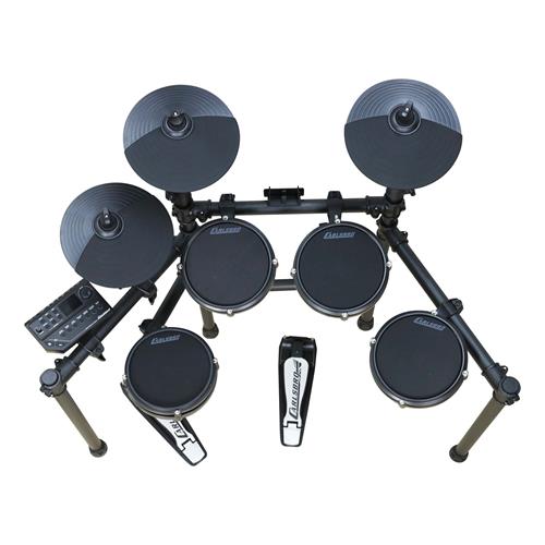 BATERIA ELECTRICA 4-TAMBORES 3-PLATILLOS MESH
