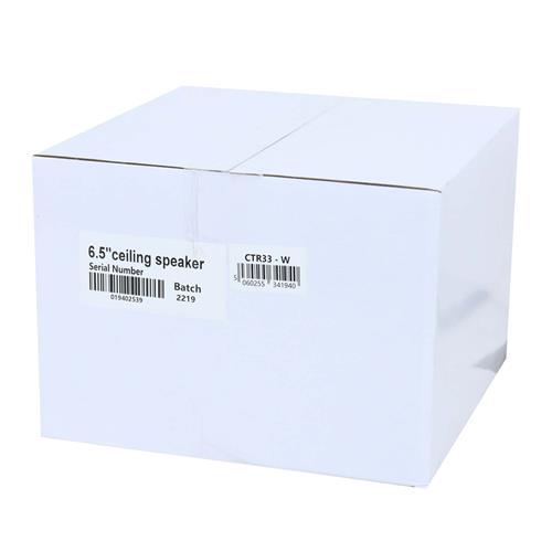 PARLANTE 6.5" PARA TUMBADO RESISTENTE AL FUEGO 100W PRO BLANCO
