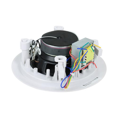 PARLANTE 6.5" PARA TUMBADO COAXIAL 70/100V CALIDAD BLANCO
