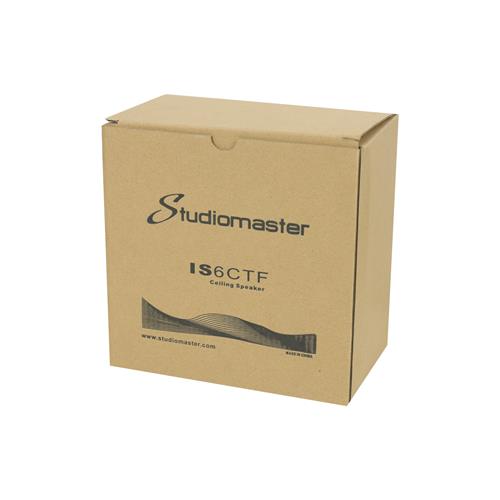 PARLANTE 6.5" PARA TUMBADO 70/100V RESISTENTE AL FUEGO BLANCO