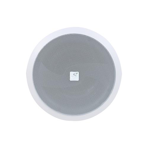 PARLANTE 8" PARA TUMBADO COAXIAL 70/100V CALIDAD BLANCO