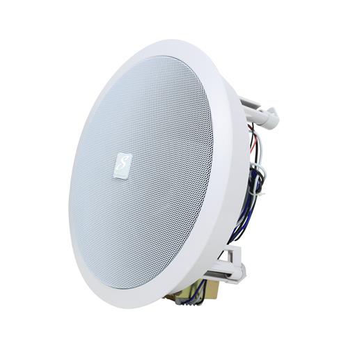 PARLANTE 8" PARA TUMBADO COAXIAL 70/100V CALIDAD BLANCO