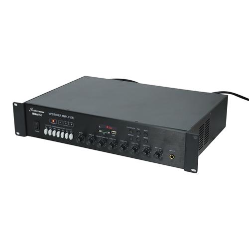 AMPLIFICADOR PERIFONEO CON 6 ZONAS CON USB/SD/FM/BT 150W