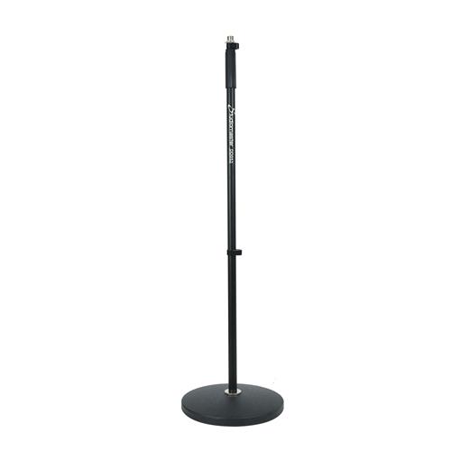 PEDESTAL PARA MICROFONO CON BASE REDONDA PRO