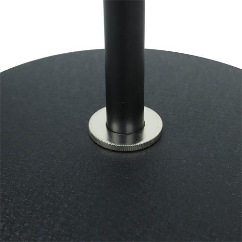PEDESTAL PARA MICROFONO CON BASE REDONDA PRO