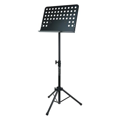 PEDESTAL ATRIL PARA PARTITURAS TIPO ORQUESTA NEGRO