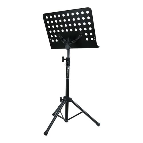 PEDESTAL ATRIL PARA PARTITURAS TIPO ORQUESTA NEGRO