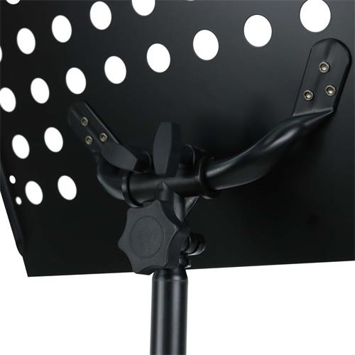 PEDESTAL ATRIL PARA PARTITURAS TIPO ORQUESTA NEGRO