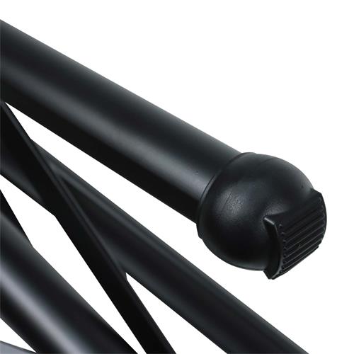 PEDESTAL PARA CAJA ALUMINIO PRO CON COLCHON AIRE NEGRO