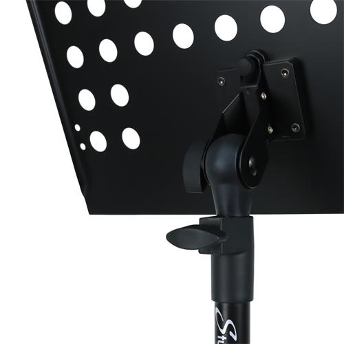 PEDESTAL ATRIL PARA PARTITURAS TIPO ORQUESTA PRO-DELUXE NEGRO
