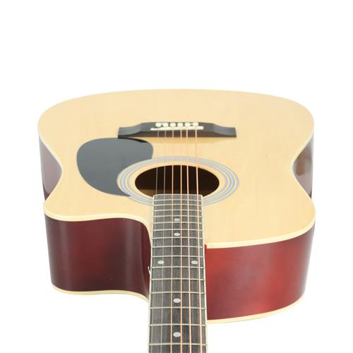 GUITARRA ACUSTICA 41 PULG. NATURAL PACK CALIDAD