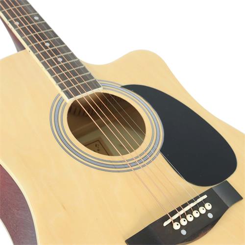 GUITARRA ACUSTICA 41 PULG. NATURAL PACK CALIDAD