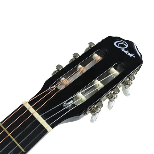 GUITARRA CLASICA 39 PULG. NEGRO PACK CALIDAD