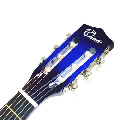 GUITARRA CLASICA 34 PULG. AZUL SUNB. PACK