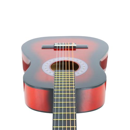 GUITARRA CLASICA 34 PULG. ROJO SUNB. PACK