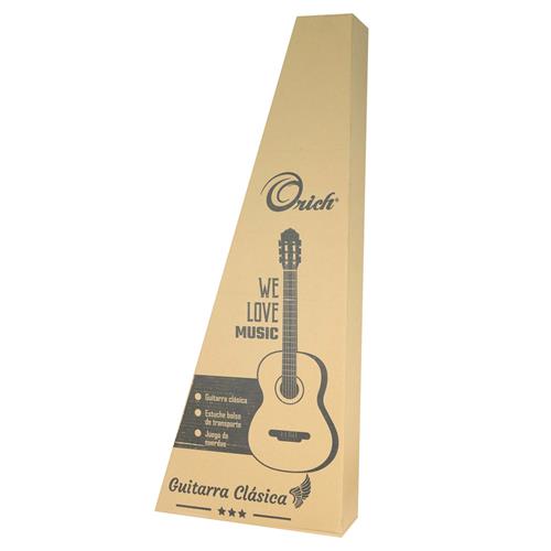 GUITARRA CLASICA 34 PULG. ROJO SUNB. PACK