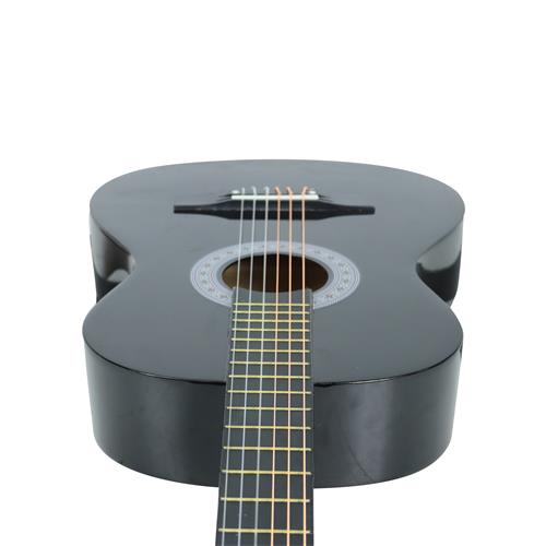 GUITARRA CLASICA 38 PULG. NEGRO PACK