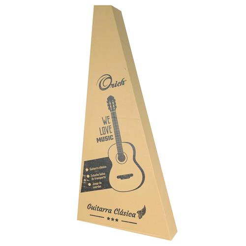 GUITARRA CLASICA 38 PULG. NEGRO PACK