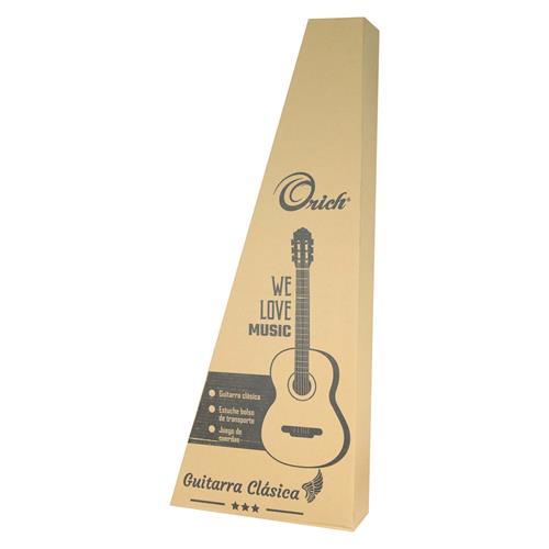 GUITARRA CLASICA 39 PULG. NEGRO PACK