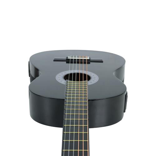 GUITARRA ELECTROCLASICA 39 PULG. NEGRO PACK