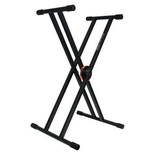 PEDESTAL PARA TECLADO PRO-DELUXE DOBLE BRAZO ALTURA AJUSTABLE CON SEGURO