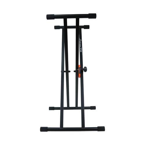 PEDESTAL PARA TECLADO PRO-DELUXE DOBLE BRAZO ALTURA AJUSTABLE CON SEGURO