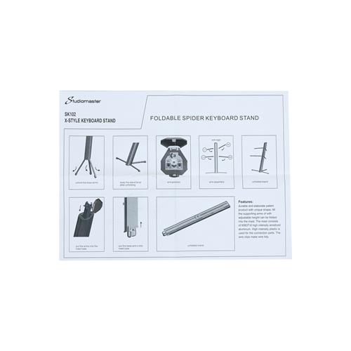 PEDESTAL PARA TECLADO PRO-DELUXE ALTURA AJUSTABLE