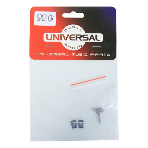 RETENEDOR DE CUERDAS GUITARRA CROMADO X2P
