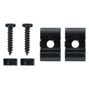 RETENEDOR DE CUERDAS GUITARRA NEGRO X2P