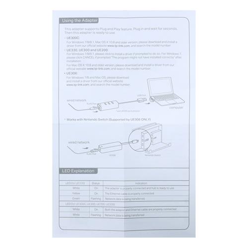 ADAPTADOR USB 3.0 A LAN (RJ-45 GIGABIT) - CLA