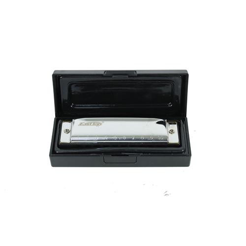 HARMONICA 10 AGUJEROS ACERO INOXIDABLE