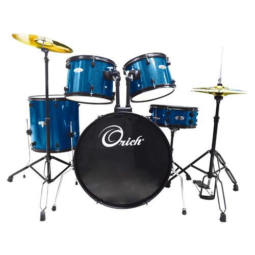 BATERIA ACUS. 5PCS COMPLETO AZUL SPARK - OFERTA