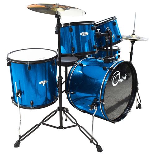 BATERIA ACUS. 5PCS COMPLETO AZUL SPARK - OFERTA