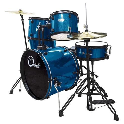 BATERIA ACUS. 5PCS COMPLETO AZUL SPARK - OFERTA