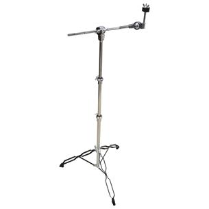PEDESTAL P/PLATILLO C/BOOM CROMADO/NEGRO