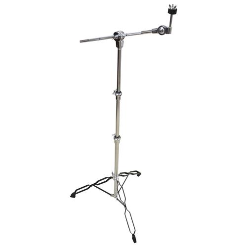 PEDESTAL P/PLATILLO C/BOOM CROMADO/NEGRO
